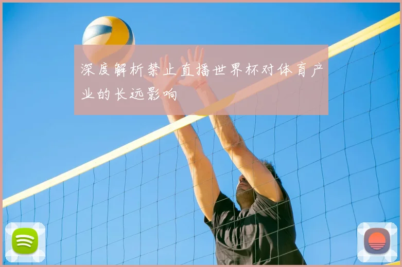 深度解析禁止直播世界杯对体育产业的长远影响